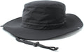 ベーシックエンチ Teflon Safari Hat 2 撥水 手洗い UVカット 99.9% UPF50+ ベンチレーション 通気性 蓄光 リフレクター 吸水速乾 サファリハット 日除け あご紐 洗える 雨 帽子 レディース メンズ ビッグサイズ