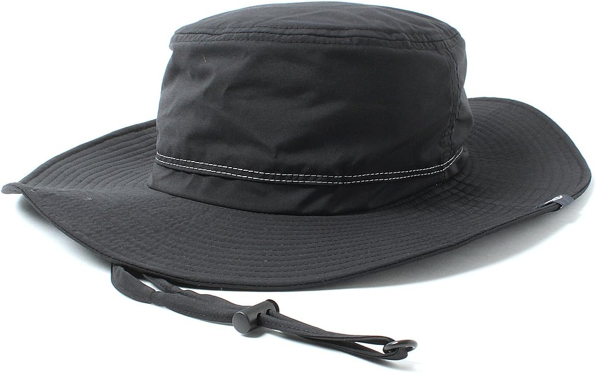 ベーシックエンチ Teflon Safari Hat 2 撥水 手洗い UVカット 99.9% UPF50+ ベンチレーション 通気性 蓄光 リフレクター 吸水速乾 サファリハット 日除け あご紐 洗える 雨 帽子 レディース メンズ ビッグサイズ