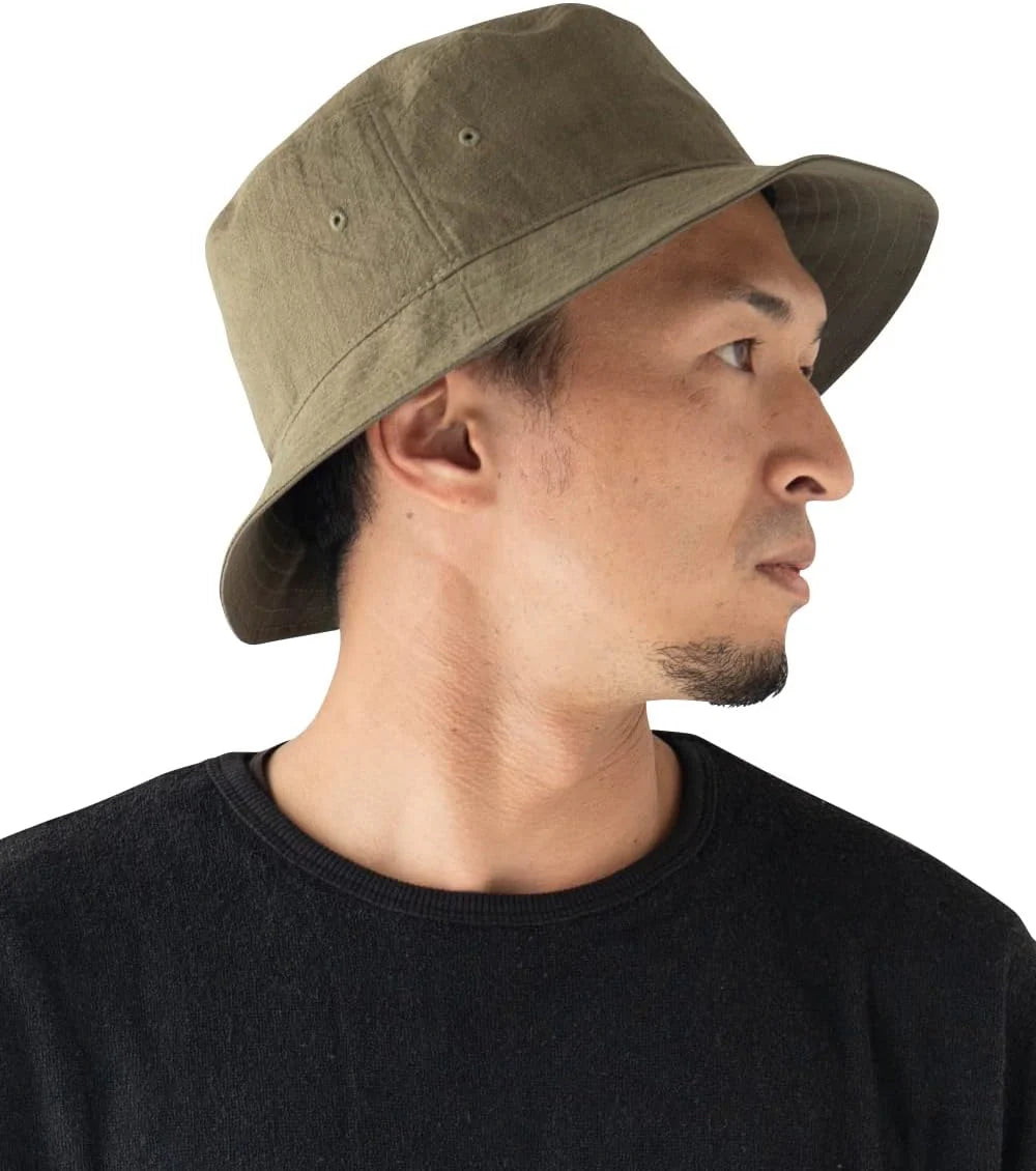 [ナコタ] LINEN COOL HIKE HAT リネンクール ハイクハット バケットハット 帽子 メンズ レディース 麻 小さいサイズ 涼しい