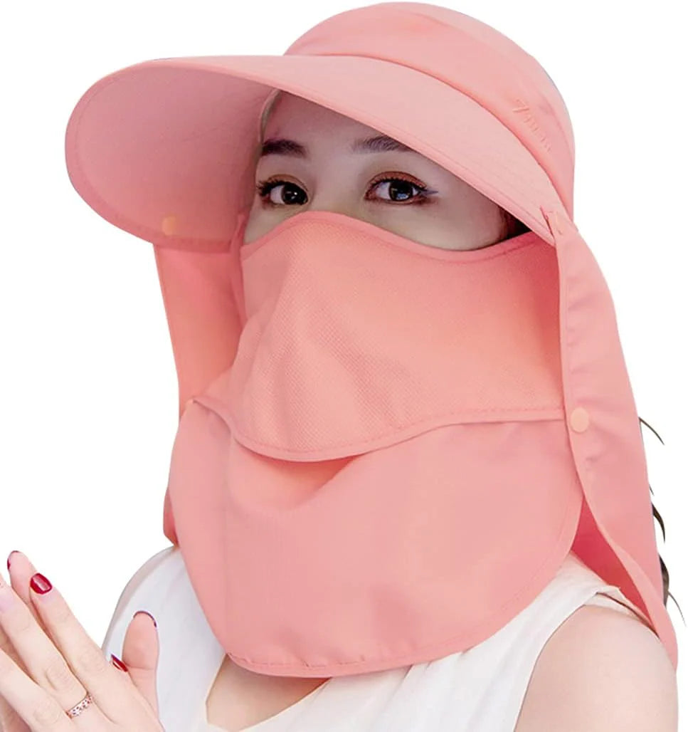 [Teddy] サンバイザー レディース UVカット UPF50+ 日焼け防止 つば広 日よけ帽子 キャップ 春 夏 秋 hat209