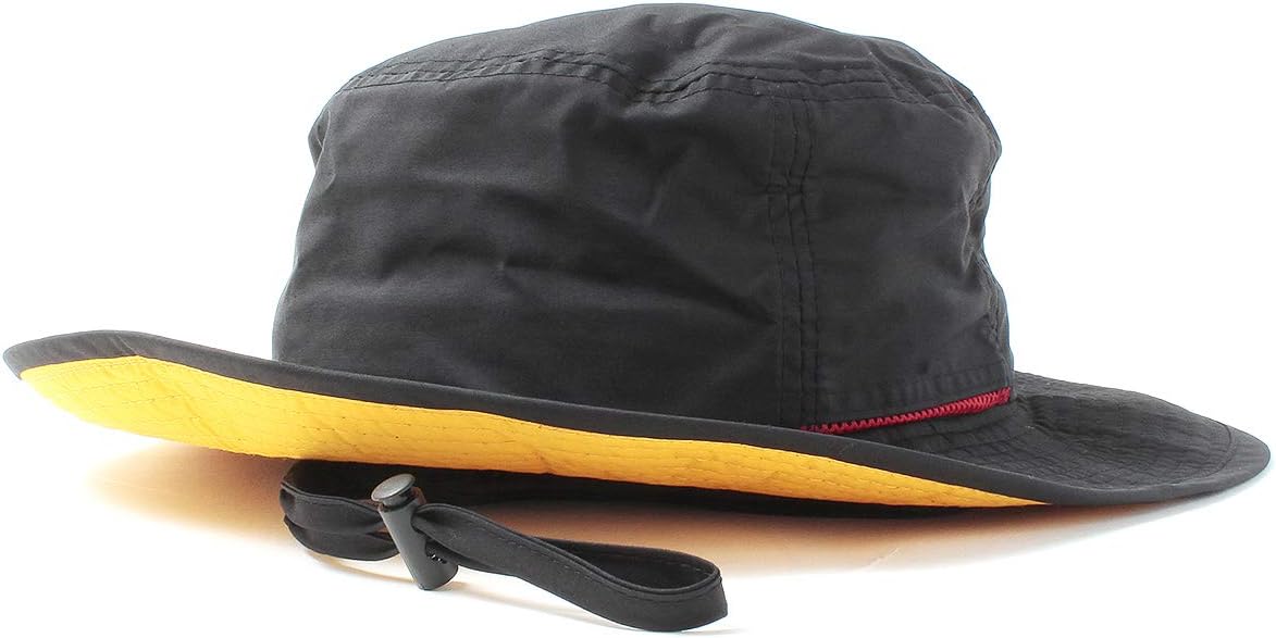 [ベーシクエンチ] サファリハット Teflon Safari Hat 撥水 手洗い UVカット 99.9% UPF50+ 日除け あご紐 洗える 雨の日 帽子 レディース メンズ フリーサイズ キッズサイズ ビッグサイズ