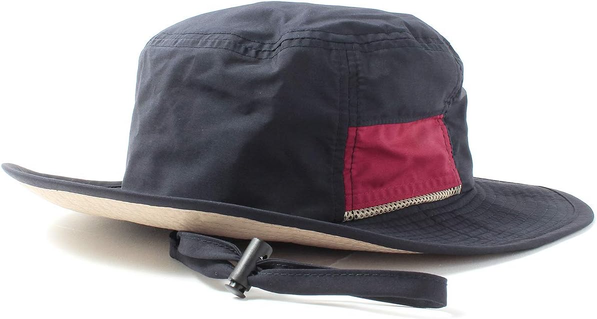 [ベーシクエンチ] サファリハット Teflon Safari Hat 撥水 手洗い UVカット 99.9% UPF50+ 日除け あご紐 洗える 雨の日 帽子 レディース メンズ フリーサイズ キッズサイズ ビッグサイズ
