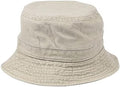 [ニューハッタン] バケットハット メンズ レディース 帽子 100% cotton pigment dyed bucket hat ブランド 後染め 無地 ユニセックス [並行輸入品]